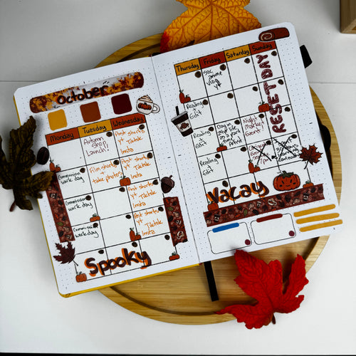 Autumn & Coffee Journal Sticker Set